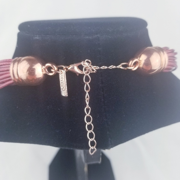 Freedom Boho Copper & Maroon Necklace EUC - Picture 8 of 8